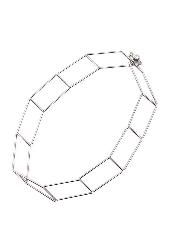 Materia Design RETTANGOLO plated brass tubes N