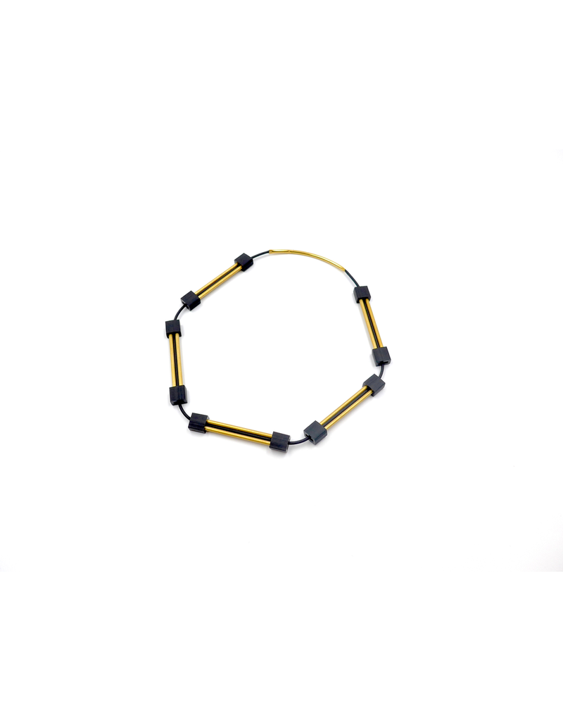 Materia Design DECO art brass tubes PVC cubes N