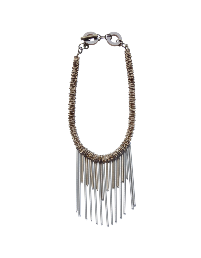 Monica Trevisi C30 steel fringe short N