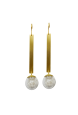 RosaMendez LLUVIA flat stick ball beads E