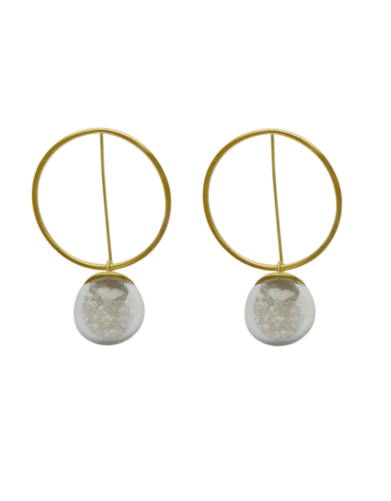 RosaMendez LLUVIA rhobhus ball beads E