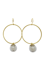 RosaMendez LLUVIA big circle ball beads E