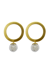 RosaMendez LLUVIA flat circle ball beads E