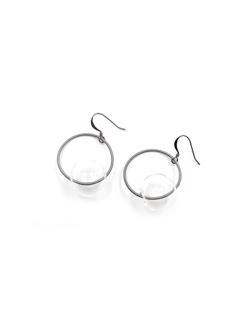 Materia Design BOLLA steel glass E