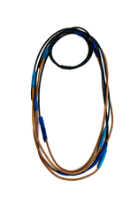 Marija Bajovska Multi colour natural leather PVC N