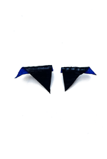 Marija Bajovska Triangle fold two colour eel skin E