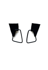 Marija Bajovska Cutout trapezium eel skin E