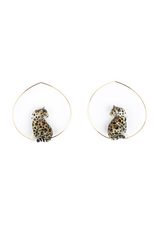 Nach Sitting leopard hoop E