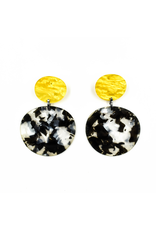 Christina Brampti Disc metallic square beads E