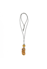 Jolly RINGC104 long 3 glass drop ring N