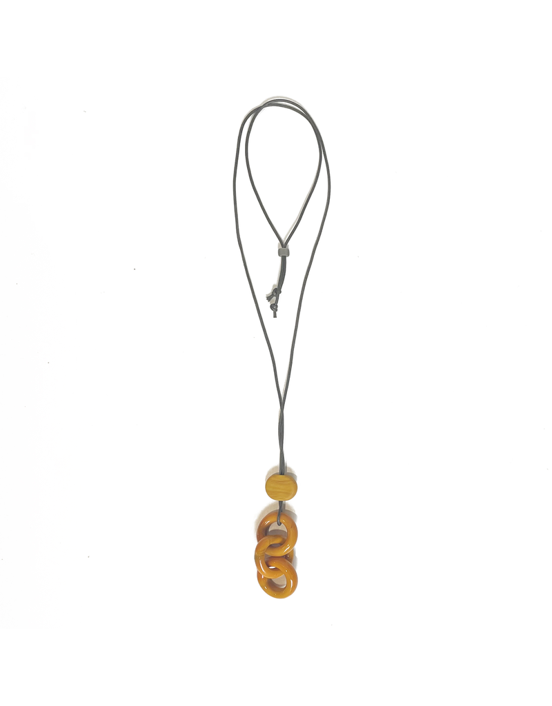 Jolly RINGC104 long 3 glass drop ring N