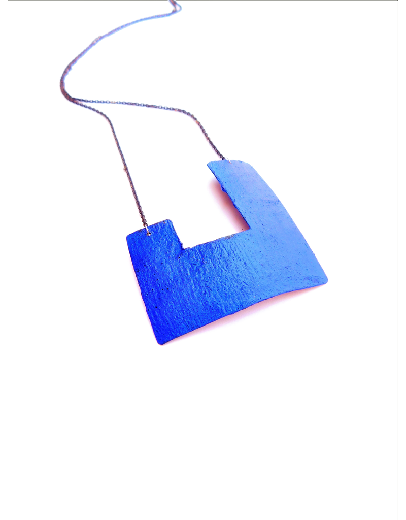 Dora Haralambaki SQUARED U shape bronze chain N