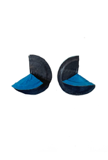 Marija Bajovska Two colour disect circle twist eel skin E