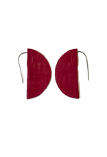 Marija Bajovska Half large circle eel skin E