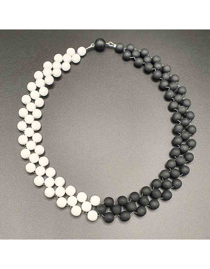 Rosalba Galati BICS Bi-color 3 row bead N