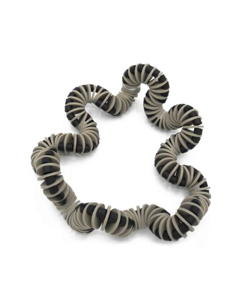 Rosalba Galati VORTICEPVC  Bi-color PVC sculptural twist N