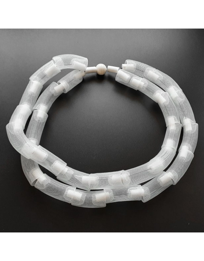 Rosalba Galati BUSSOLAM Multi mesh tube layered N