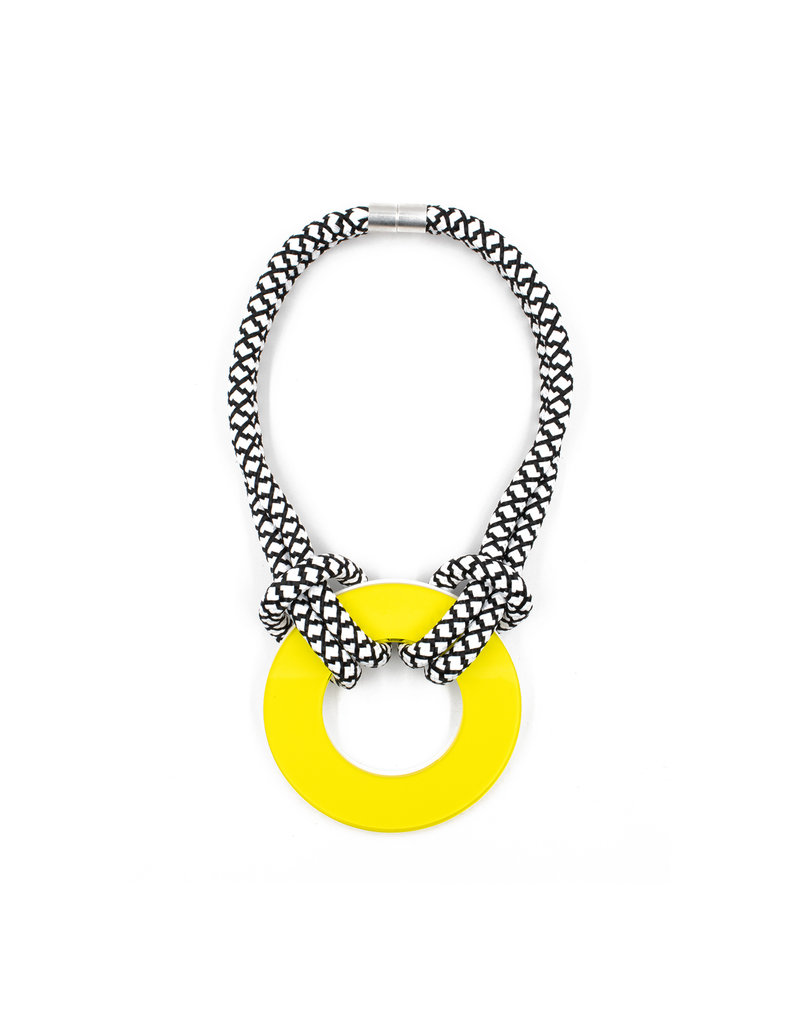 Christina Brampti Climb cord Plexiglas circle short N