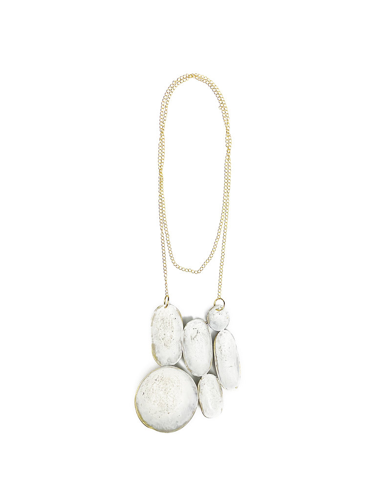 Dora Haralambaki Mix oblong and circle chain N