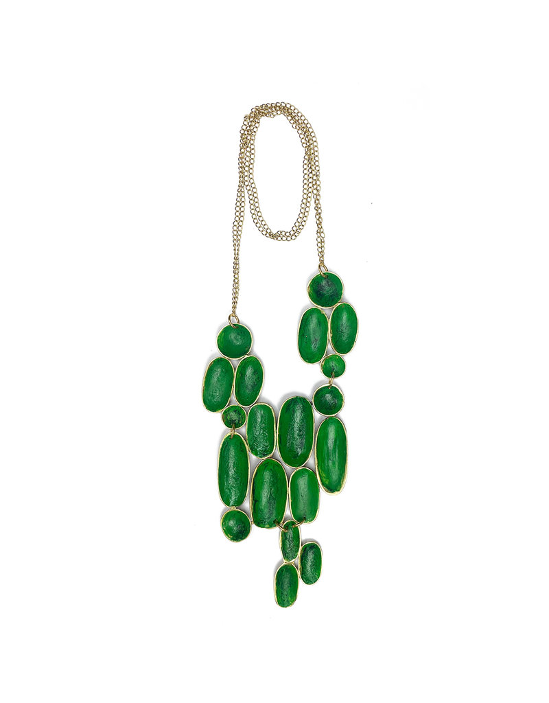 Dora Haralambaki Multi vertical oblong drop chain N