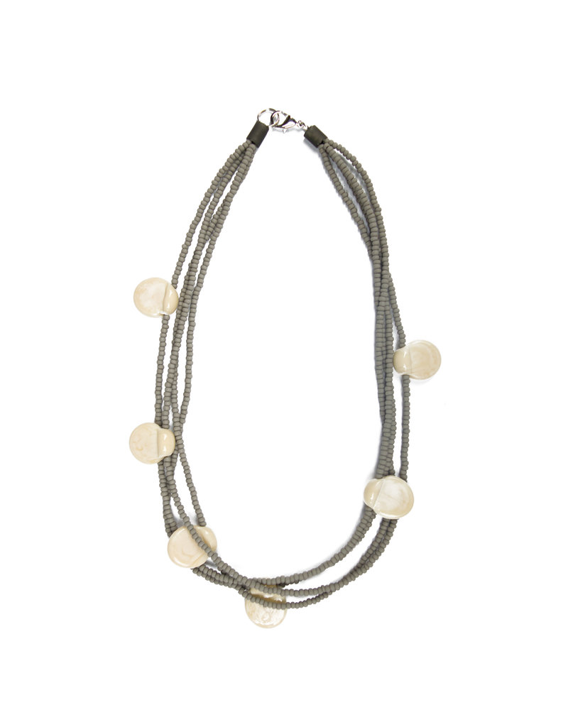 Jolly LILIC9CT Pressed glass bead short N