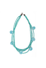 Jolly LILIC9CT Pressed glass bead short N