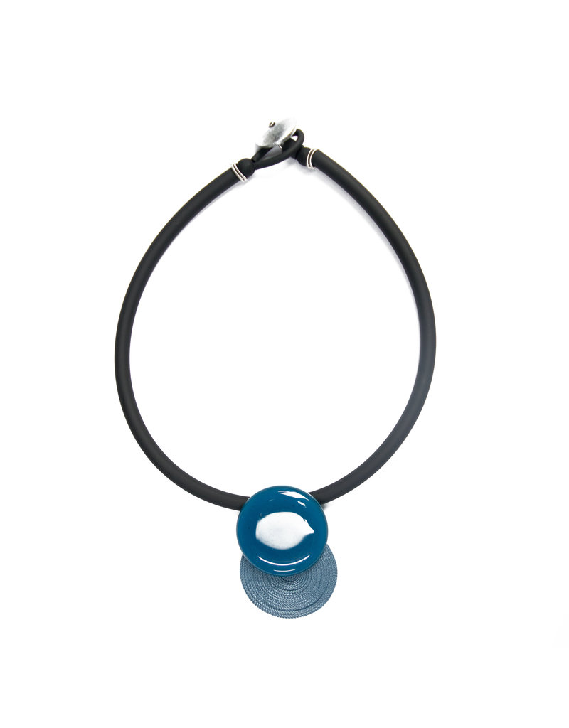 Jolly GIROC2 Ribbon glass disc pendant N