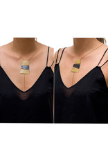 Character Jewels METAL 3 drop pendant N