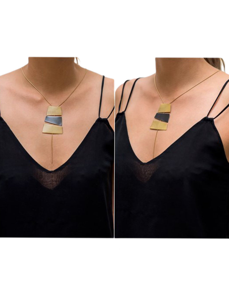 Character Jewels METAL 3 drop pendant N