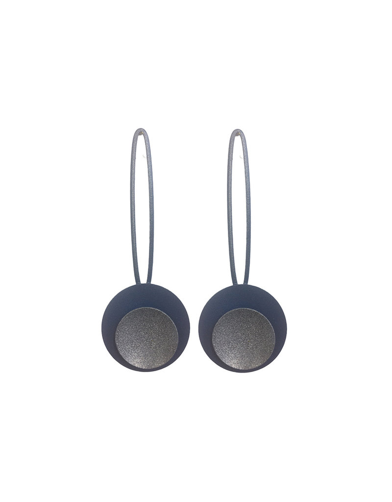 Character Jewels COATED circle drop E