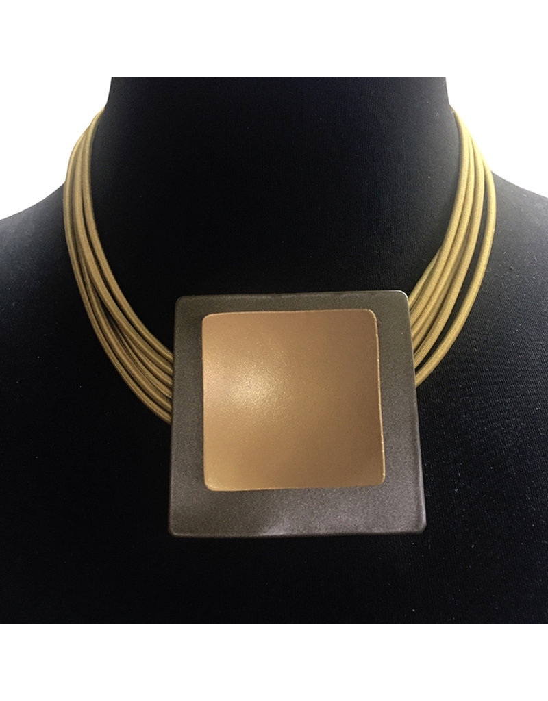 Character Jewels COATED square cotton strand N