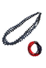 Rosalba Galati SCALLOPS1 Bi-color neo cut chain N