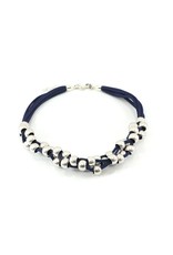 Carme Anglada Short silver bead N