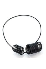 Marija Bajovska Short wire double coil black N