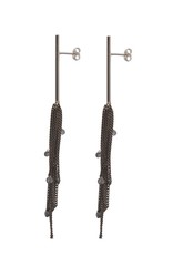 PLUM brass silver crystal E