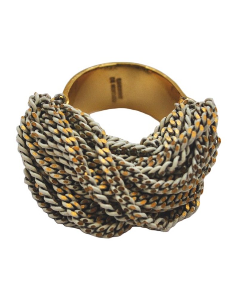 INLE brass white gold R