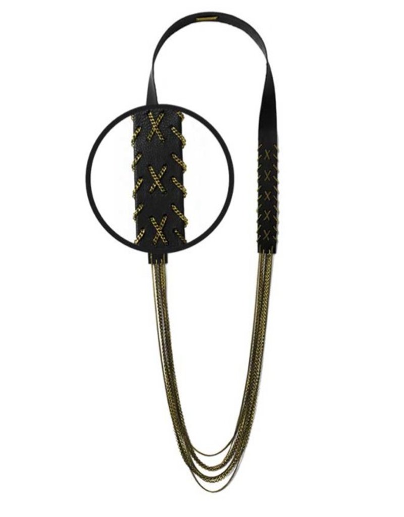 BETTY long brass old gold N