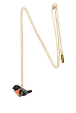 Nach Bullfinch pink bird gold N