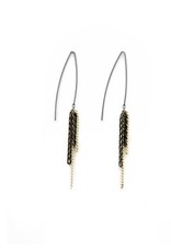 MIX brass white chain E