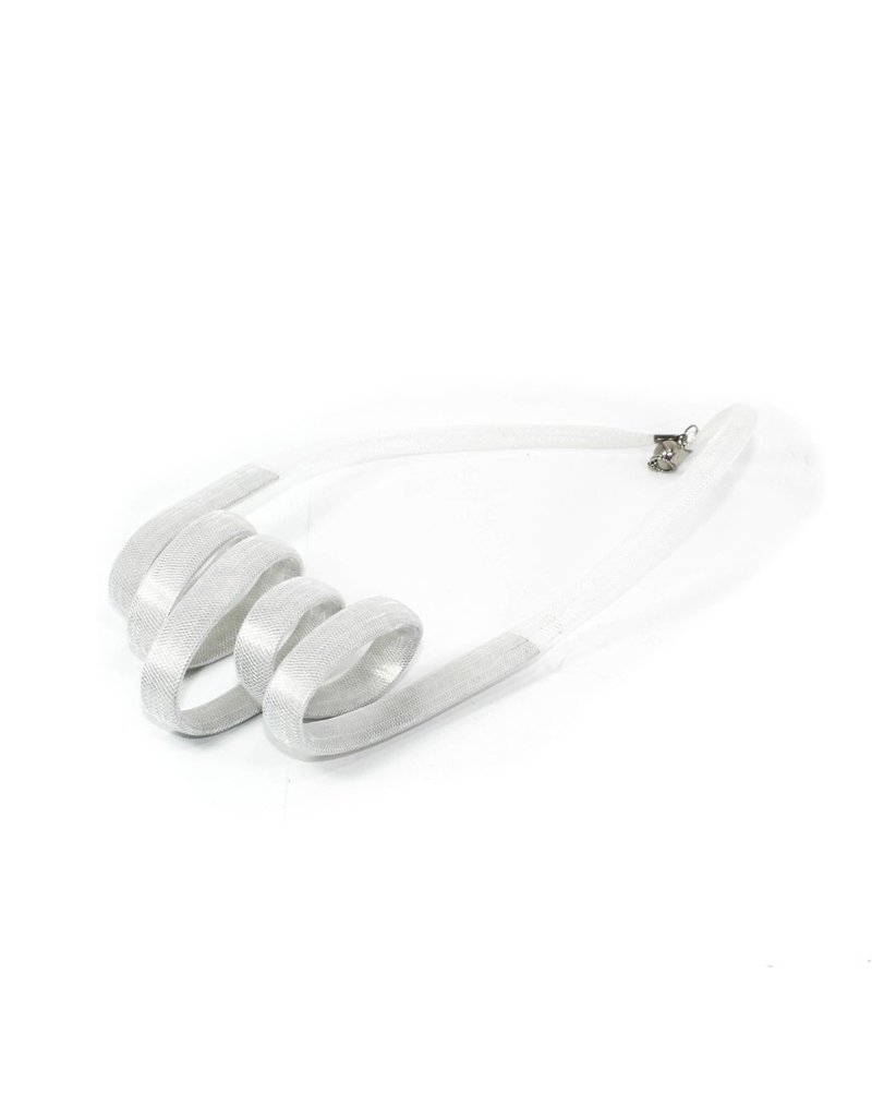 AURA ROUND mesh round aluminium N