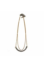 MARZIA brass gold old silver short N