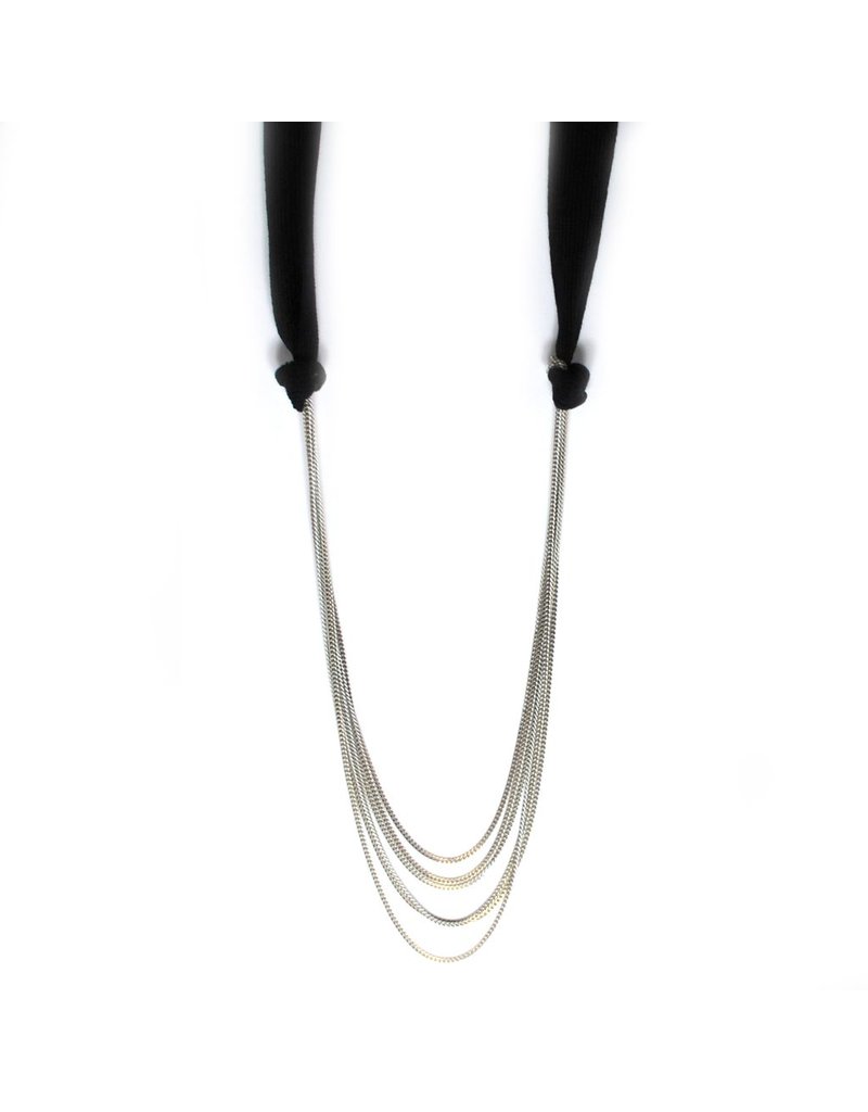 GWENN black brass white gold N