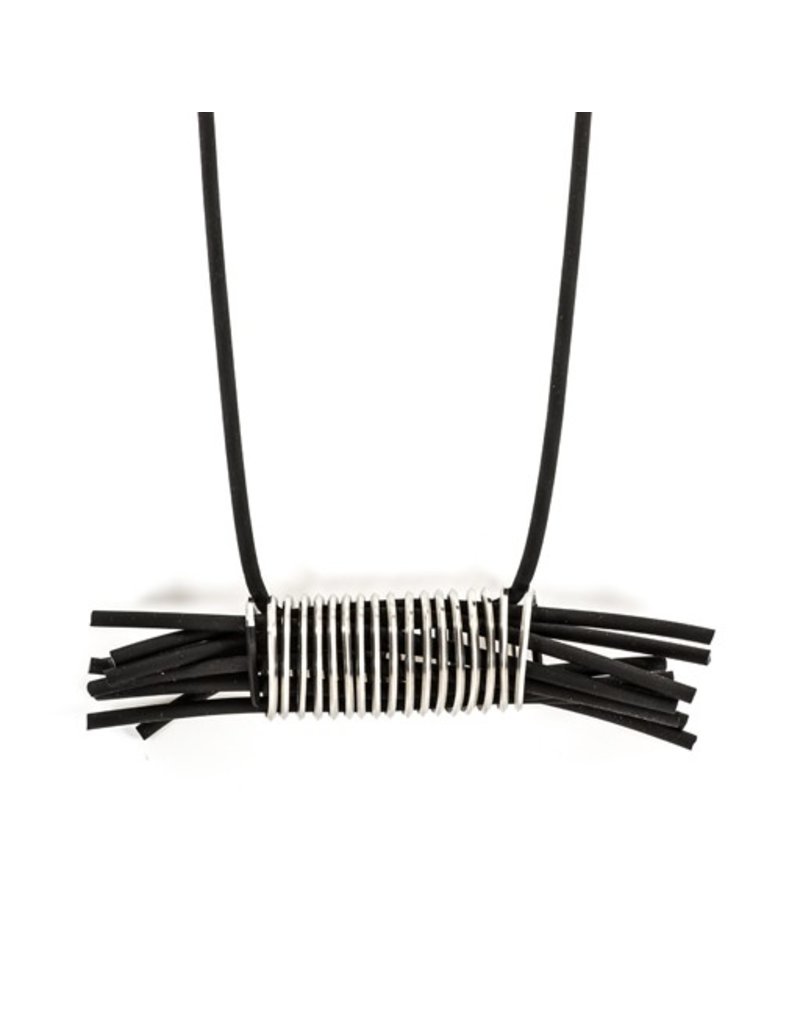 Marija Bajovska Long rubber multi strand coil N