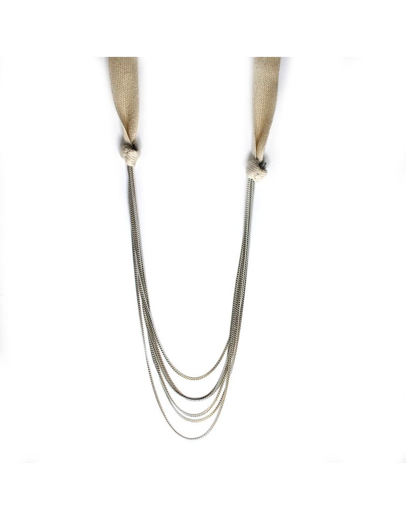 GWENN cream brass white gold N