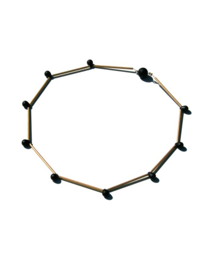 Materia Design DROPS short tube glass bead N