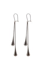 LAGRIMA 2 brass old silver droplet E