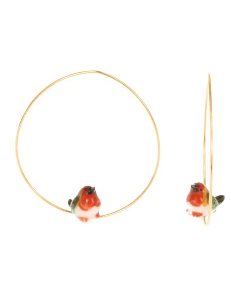 Nach Mini robin bird hoop E