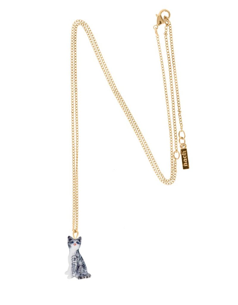 Nach Grey cat mini gold N