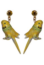 Nach Yellow budgerigar bird E