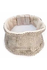 USOA sml leather steel ivory B